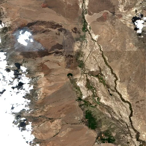 ROCK Fire (CA) — Sentinel-2 true color