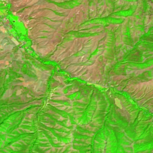Incendio Rocky Canyon (UT) — Sentinel-2 SWIR (fuego)