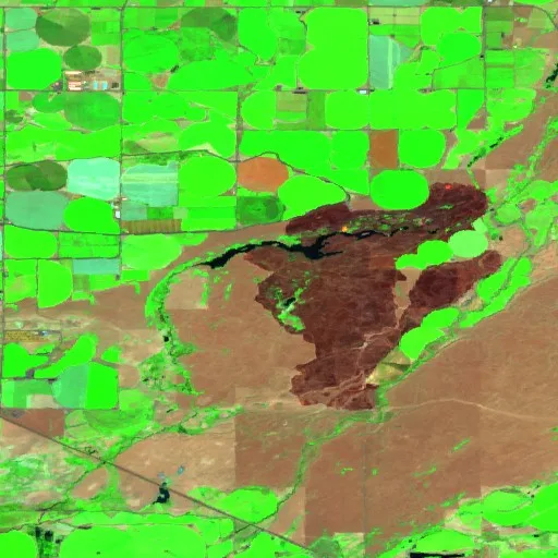 ROYAL LAKE Fire (Washington) — Sentinel-2 SWIR (fuego)