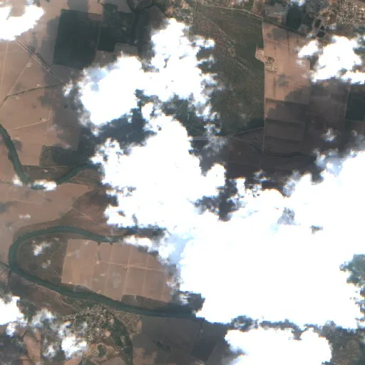 Incendio San Francisco 2 (Texas) — Sentinel-2 true color