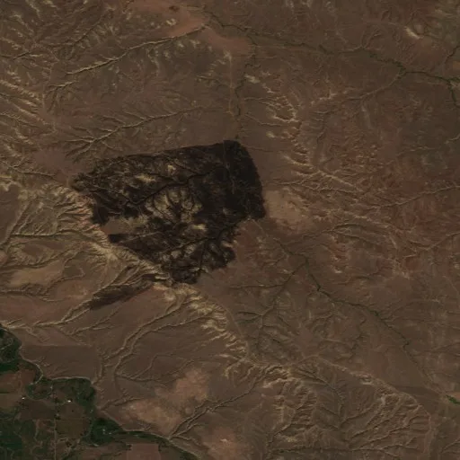 Incendio Sarpy (Montana) — Sentinel-2 true color