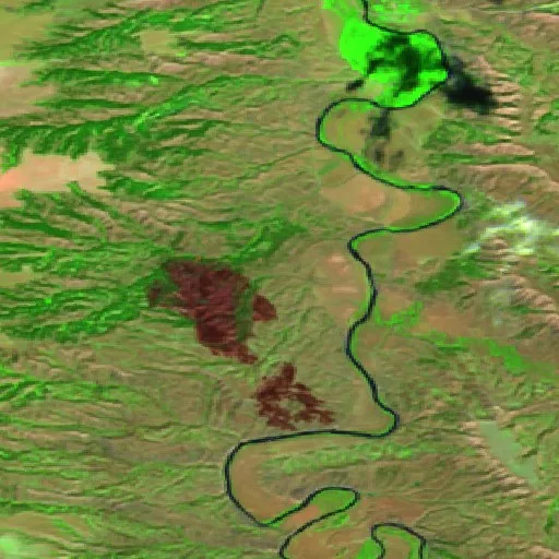 Sawmill Fire (Montana) — Sentinel-2 SWIR (fuego)