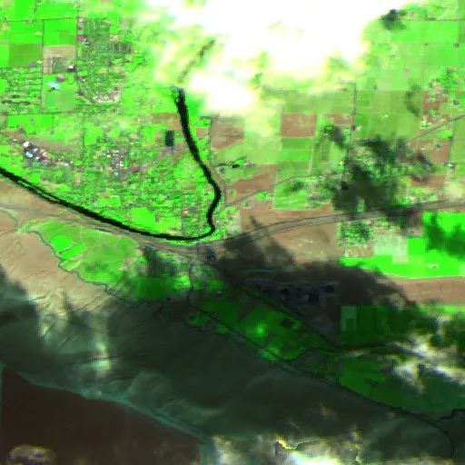 Second Street Fire (Washington) — Sentinel-2 SWIR (fuego)