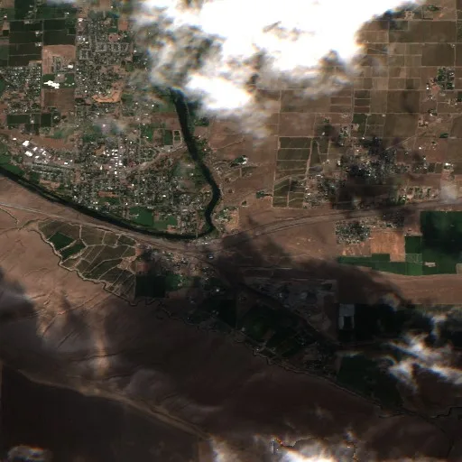 Second Street Fire (Washington) — Sentinel-2 true color