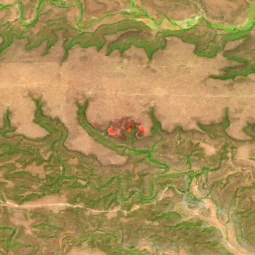 Sheep Pen Fire (CO) — Sentinel-2 SWIR (fuego)