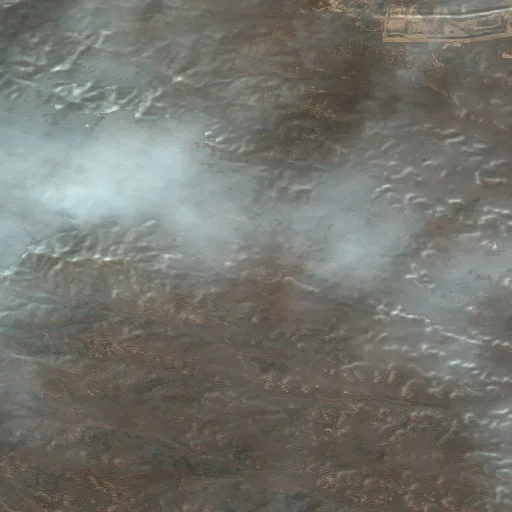 Slough Grass Fire (MT) — Sentinel-2 true color