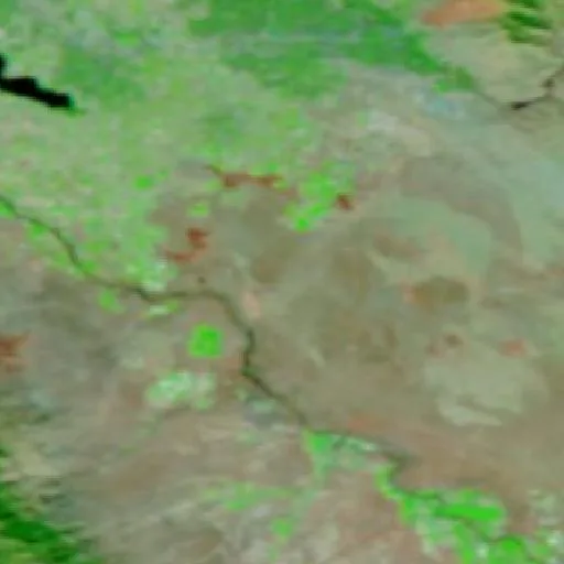 Smore Fire (Idaho) — NASA satellite