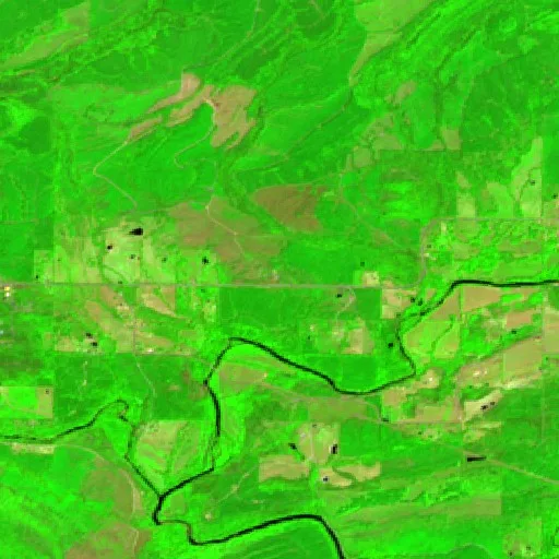 Snake Mountain Fire (OK) — Sentinel-2 SWIR (fuego)