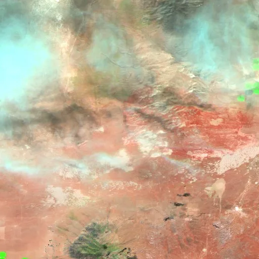 Sombrero Fire (Nevada) — Sentinel-2 SWIR (fuego)