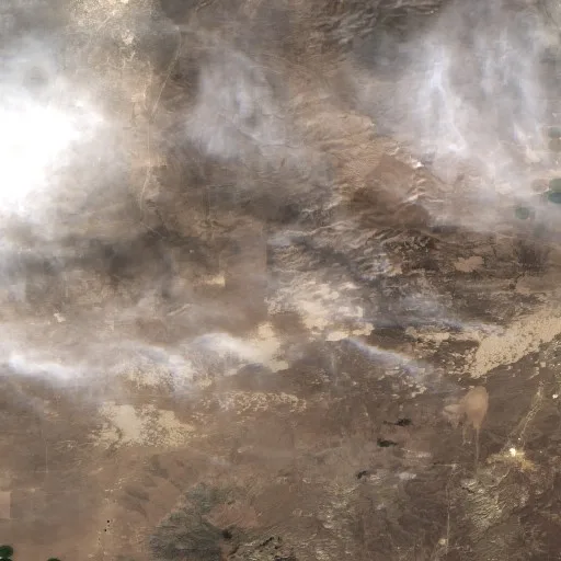 Sombrero Fire (Nevada) — Sentinel-2 true color