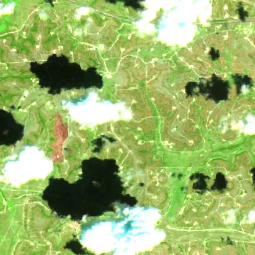 South Day Fire (Texas) — Sentinel-2 SWIR (fuego)