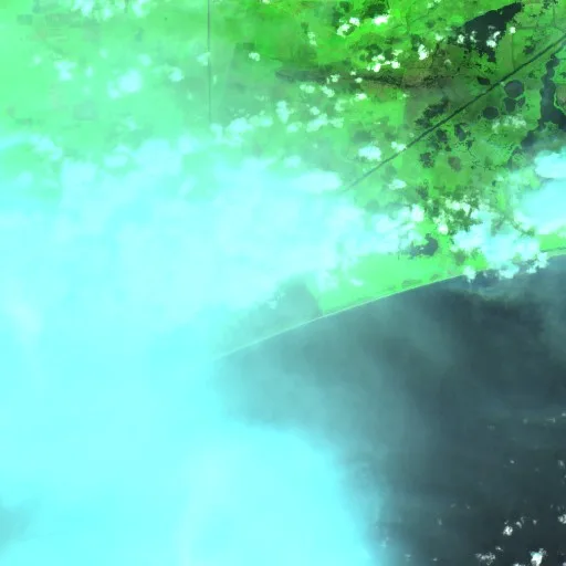 Incendio Star Lake (Texas) — Sentinel-2 SWIR (fuego)