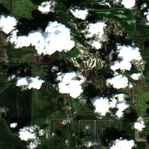 Streamsong Fire, Fort Green, Florida — Sentinel-2 true color