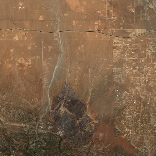 Summit Fire (CA) — Sentinel-2 true color