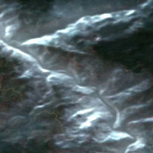 The Narrows Fire (OR) — Sentinel-2 true color