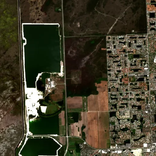 Incendio The Radio Tower (Florida) — Sentinel-2 true color
