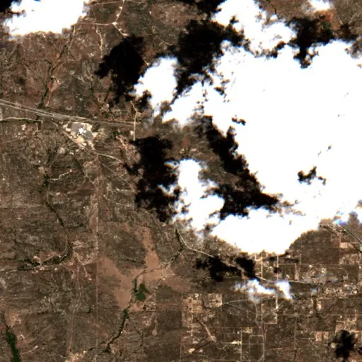 THORN Fire (CA) — Sentinel-2 true color