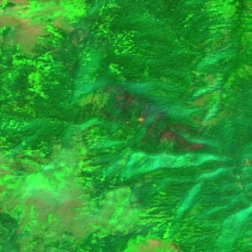 Three Links Fire (ID) — Sentinel-2 SWIR (fuego)