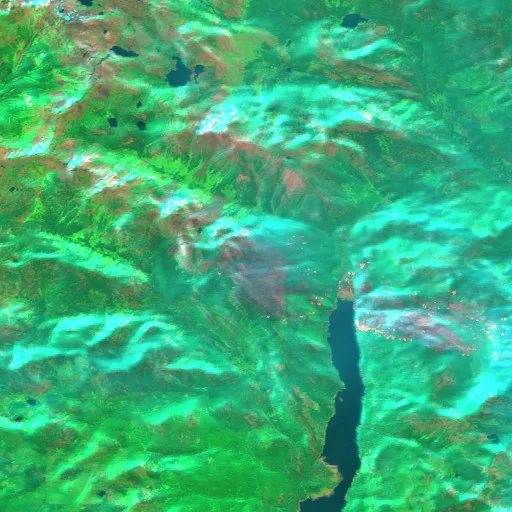Three Queens Fire (WA) — Sentinel-2 SWIR (fuego)