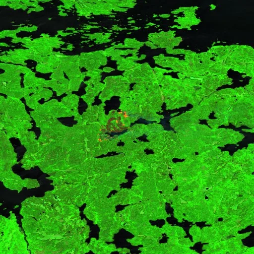 Thumb Fire (MN) — Sentinel-2 SWIR (fuego)