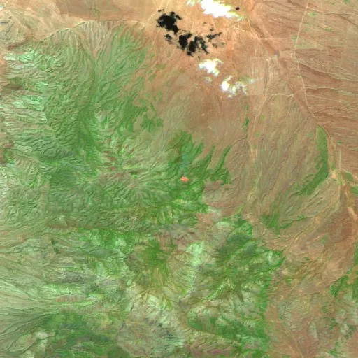 Tom Creek Fire (UT) — Sentinel-2 SWIR (fuego)