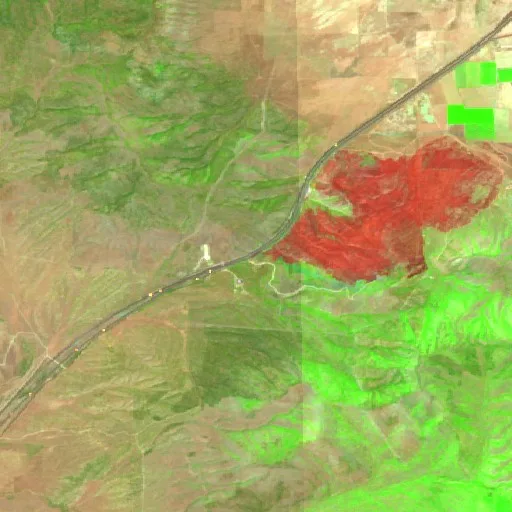 Tower Fire (UT) — Sentinel-2 SWIR (fuego)