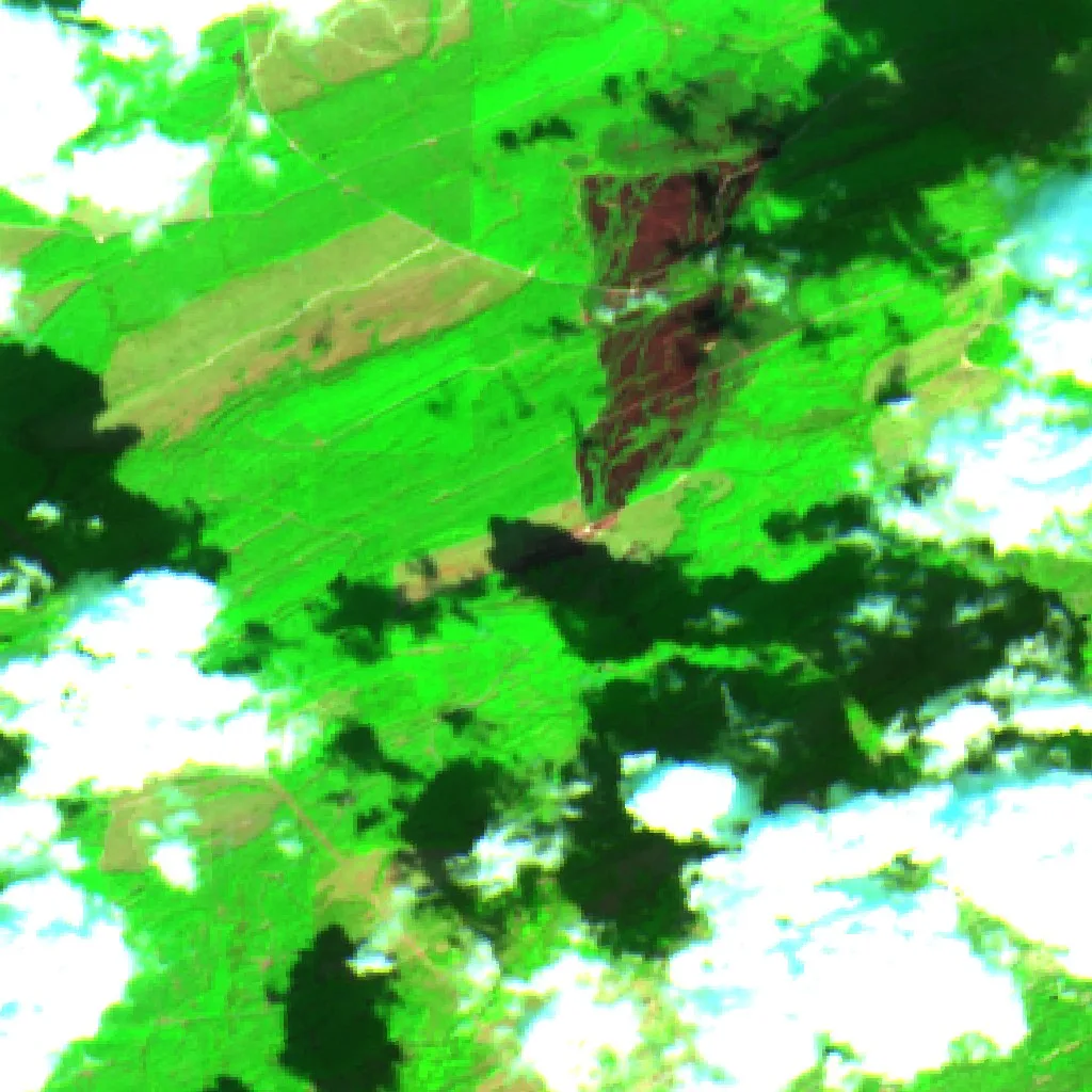 Tram Trail Fire (Oklahoma) — Sentinel-2 SWIR (fuego)