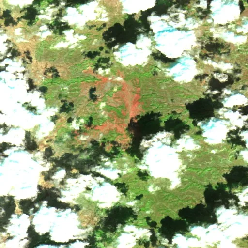 Incendio Trigg (Nuevo México) — Sentinel-2 SWIR (fuego)