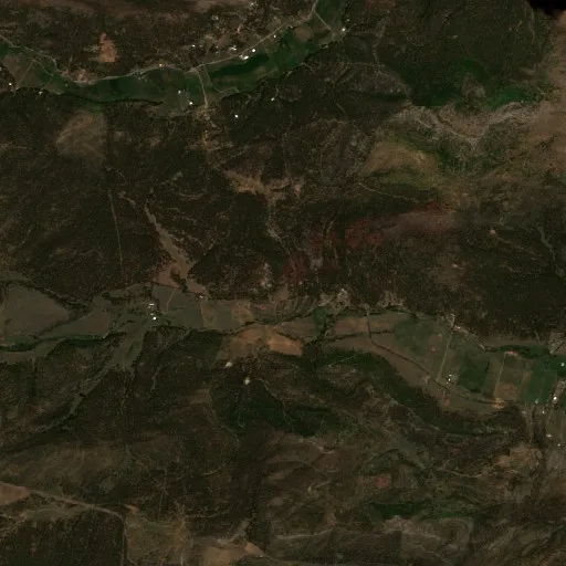 Tusas Fire (New Mexico) — Sentinel-2 true color