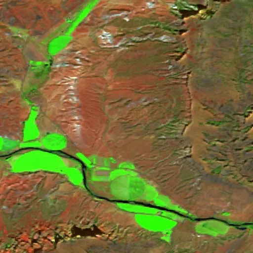 Incendio Twickenham (Oregon) — Sentinel-2 SWIR (fuego)