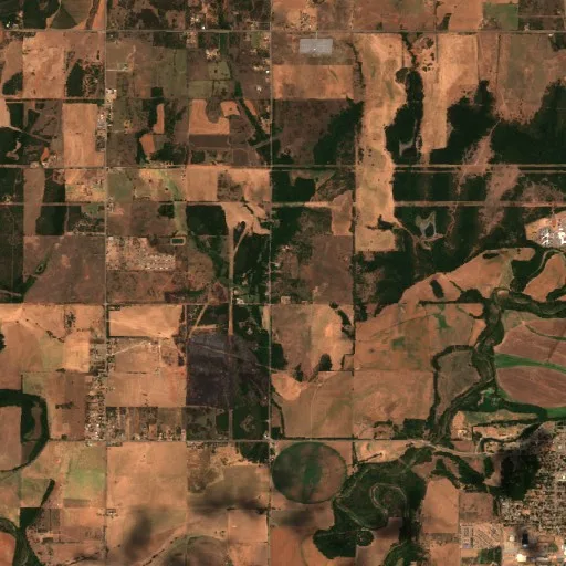 Wichita Hills Fire (Oklahoma) — Sentinel-2 true color