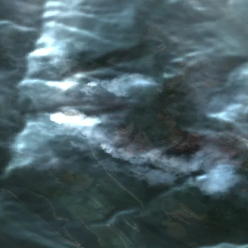 Wildfire — Sentinel-2 true color