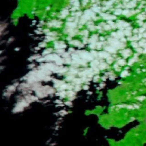 Wildfire near A Pobra do Caramiñal — NASA satellite