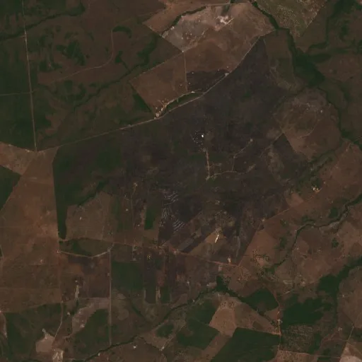 Incendio cerca de Abreulândia (10 sep) — Sentinel-2 true color
