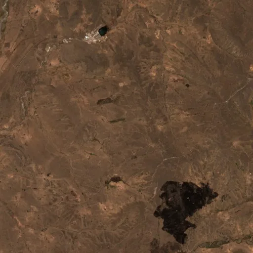 Wildfire near Accocunca — Sentinel-2 true color
