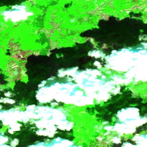 Incendio cerca de Acri (30 ago) — Sentinel-2 SWIR (fuego)