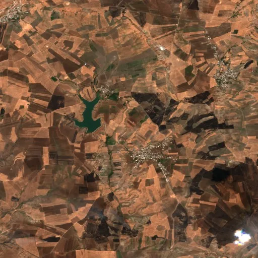 Wildfire near Adıyaman — Sentinel-2 true color