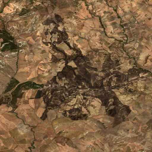 Wildfire near Agira (Jul 18) — Sentinel-2 true color