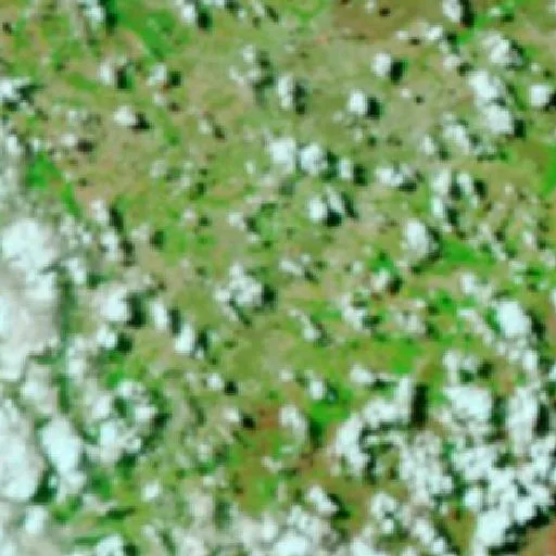 Incendio cerca de Água Boa (20 sep) — NASA satellite
