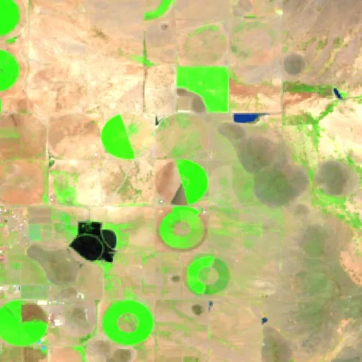 Wildfire near Ahumada — Sentinel-2 SWIR (fuego)