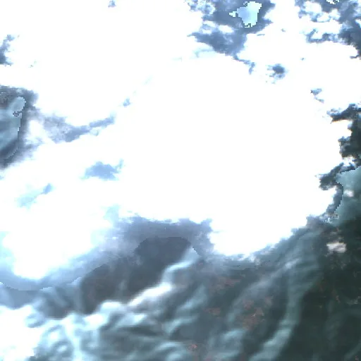 Wildfire near Ailoche (Aug 9) — Sentinel-2 true color