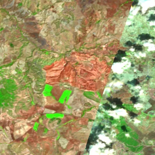 Wildfire near Aïn Arnat — Sentinel-2 SWIR (fuego)