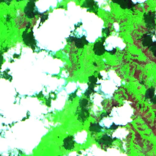 Wildfire near Airbuaya — Sentinel-2 SWIR (fuego)