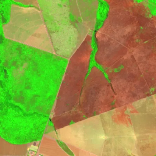 Wildfire near Aldeia Bacaeri (Sep 5) — Sentinel-2 SWIR (fuego)
