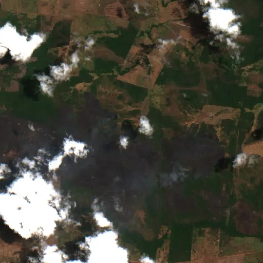 Wildfire near Alenquer (Sep 19) — Sentinel-2 true color