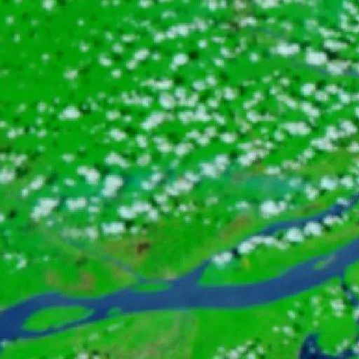 Incendio cerca de Almeirim — NASA satellite