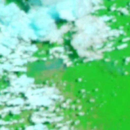 Incendio cerca de Altamira (13 oct · S) — NASA satellite