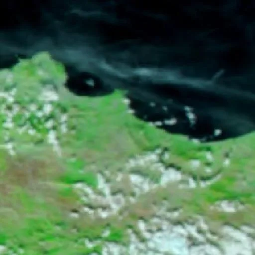 Wildfire near Altavilla Milicia — NASA satellite