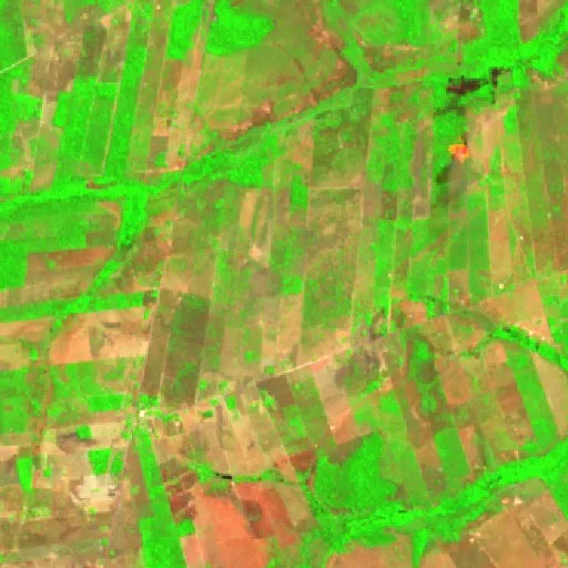 Wildfire near Alto Boa Vista (Sep 11) — Sentinel-2 SWIR (fuego)