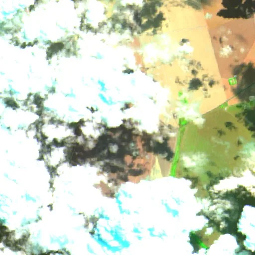 Incendio cerca de Alto Taquari — Sentinel-2 SWIR (fuego)